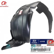 TŞT Hyundai Elantra Ön Çamurluk Davlumbazı Sol 2010- (Oem No:  86811-3X000)