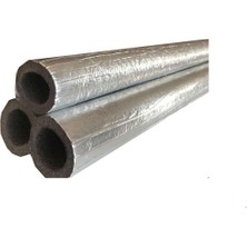 Emirhan Nalbur Alüminyum Kaplı Izolasyon Borusu Polietilen Boru Yalıtım Kılıfı Köpüğü  28 mm (2 Metre)
