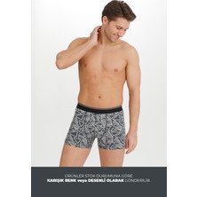 Coolberry Erkek 6'lı Likralı Boxer