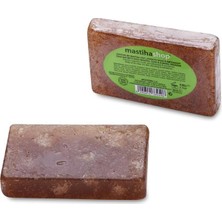 Mastihashop Damla Sakızlı, Zeytin ve Badem Parçacıklı (Partiküllü) Kalıp Sabun