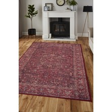 Konfor Antico 2310 Pamuk Tabanlı Yıkanabilir Otantik Vintage Klasik Eskitme Halı80x150