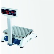 Tem Ata Boyunlu LED 60 kg x 10 / 20 gr Fıyat Hesaplamalı Terazi
