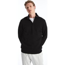 Lc Waikiki Yeni Sezon Dik Yaka Uzun Kollu Erkek Kalın Sweatshirt