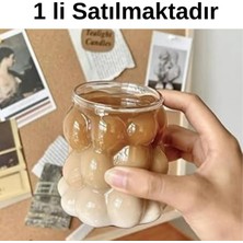 Royal Gross 1'li Isıya Dayanıklı Borosilikat Boncuk Şekilli Bardak | Kahve ve Sunum Bardağı