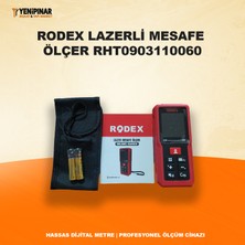Rodex Lazerli Mesafe Ölçer RHT0903110060 | Hassas Dijital Metre | Profesyonel Ölçüm Cihazı