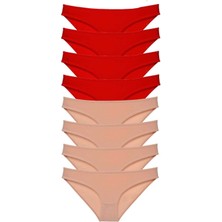 Çamaşır Kenti 8 Adet Süper Eko Set Likralı Kadın Slip Külot