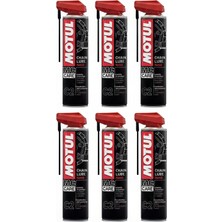 Motul C2+ Chain Lube Yol Motosiklet Zincir Yağı 400 ml – 6’lı Set