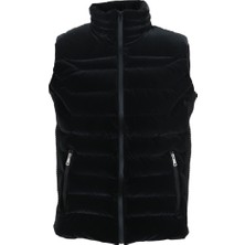 Modarar Erkek Dar Kesim Siyah Renk Şişme Yelek RAR01370