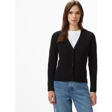 Nautica Kadın Siyah Regular Fit Hırka 57S144T.0TB