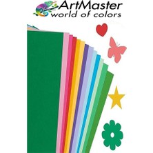 ArtMaster Sarı Renkli Mukavva 50X70 cm 10 Adet 1 Paket Renkli Sert Karton 1.0 mm Anasınıfı Hobi Etkinlik Okul Öncesi Elişi