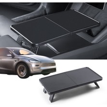 Ramm Tesla Juniper Ön Orta Konsol Çok Amaçlı Katlanır Masa Siyah