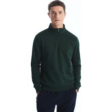 Lc Waikiki Yeni Sezon Dik Yaka Uzun Kollu Erkek Kalın Sweatshirt