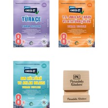Okyanus Yayınları Okyanus Lgs 8. Sınıf Check-Et Türkçe Inkılap ve Din Kültürü Tekrar Testleri Lü Set+ Telefon Standı