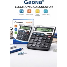 Goldorion Gaona DS-9633B 13 Haneli Büyük Ekranlı Çift Güçlü Masaüstü Hesap Makinesi