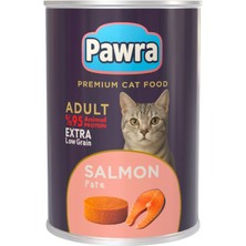 Pawra Yetişkin Kedi Somon Etli Pate Konserve 400 gr