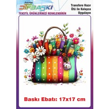 F17 Ajans Kitap Özel Tasarım Ütü ile Yapışan Tişört Tekstil Baskı