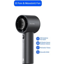 Jisulife Handheld Fan Pro1 S Taşınabilir Akıllı El Fanı 5000MAH