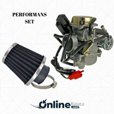 Mondial Hs 150 / Rs 151 / Gy6 150 Karbüratör Performans Seti