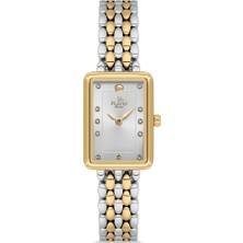 Platin Pierre HDS-PL-1258LA-D1 Kare Kadın Kol Saati