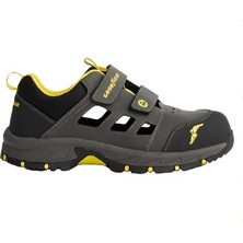 Goodyear Air Grey S1PL Esd Hro Brn Sandalet Fiberglas Burun Iş Güvenliği Ayakkabısı
