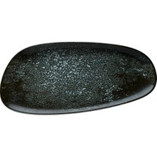 Bonna Cosmos Black Vago Düz Tabak 33CM