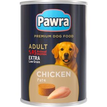 Pawra Yetişkin Köpek Tavuk Etli Pate Konserve 400 gr