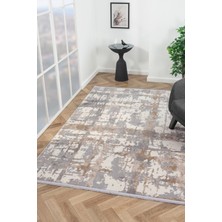 Konfor Notta 1100 Bej Yumuşak Dokulu Salon Mutfak Koridor Oturma Odası Dokuma Makine Halısı