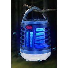 Gampus Powerbank Özellikli Sinek Öldürücü LED Işık Kamp Aydınlatması 3in1 Kamp Cihazı Portatif