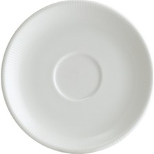 Bonna Iris White Gourmet Kahve Fincanı Tabağı 12 cm