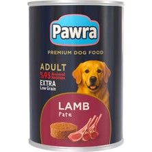 Pawra Yetişkin Köpek Kuzu Etli Pate Konserve 400 gr