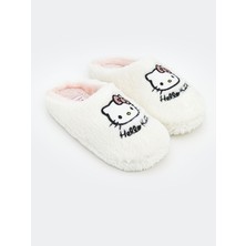 Lc Waikiki Yeni Sezon Hello Kitty Nakışlı Kız Çocuk Pelüş Ev Terliği