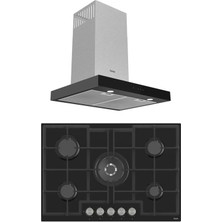 Ferre Mega Plus Serisi 2'li Cam Ankastre Set (D100-ED035)