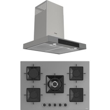 Ferre Mega Plus Serisi 2'li Cam Ankastre Set (D102-SS038)