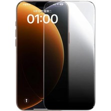 Baseus Crystalline Iphone 17 Prıvacy Hd Temperli Cam Ekran Koruyucu