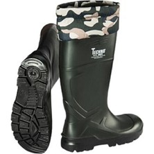 Techno Boots Su Geçirmez O4 Konçlu Çelik Burunsuz Poliüretan Çizme