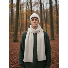 Derikem Erkek Yün Kışlık Selanik Örme Bere Atkı Ikili Set Takım