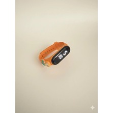 Deniz Kızı Figürlü Dijital Çocuk Kol Saati Silikon Dokunmatik Çoçuk Kol Saati