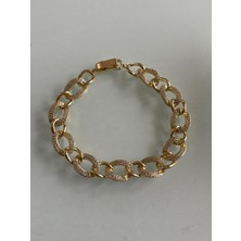 Sernura Aksesuar 14 K Renginde Kuyumcu Işçilikli  Gurmet Bileklik