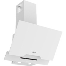 Ferre D064-SA Dc Inverter Motor 36 Db Ultra Sessiz Yatık Cam Davlumbaz - Beyaz