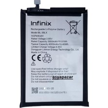 Yedcom Infinix Hot 8-Hot 9 Play  Infinix X650   Batarya Pil Pil Bandıyla Beraber