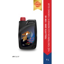 Doill Tesla 15W-40 Apı Sl/cf Acea A3/b4 1 Litre Motor Yağı (Üretim Yılı: 2025)