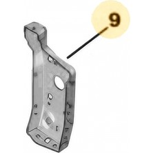 TŞT Peugeot 308 Partner/rifter Ön Panel Yan Traversi Sol 2013- (Oem No:  9827055880)