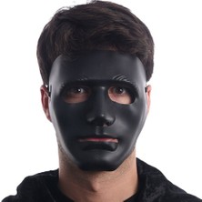 Popüler Sepet Siyah Renk Hip Hop Anonim Jabbawockeez Dans Maskesi 18X19 cm