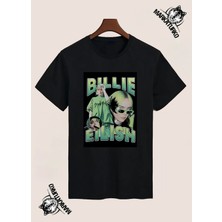 MarkaTurko Billie Eilish Özel Tasarım Süplimasyon Baskılı Tshirt