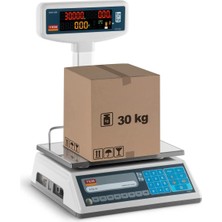 Tem Ege LED 30 kg 5 gr Fıyat Hesaplamalı Terazi