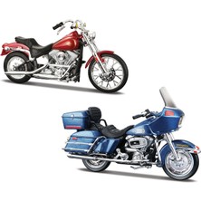1/18 Harley-Davidson Ikili Motorlar 80'ler