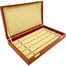 Sezgin Kutu ve Aksesuar Tesbih Kutusu 5 Li Yatay Taba