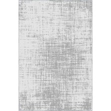 Aren Halı Gaya Modern Gri Polyester ve Pamuklu Kaydırmaz Tabanlı Yıkanabilir Dijital Baskı Halısı