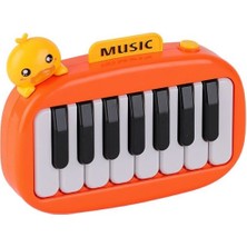 8897-1B Ördek Işıklı Müzikal Piano