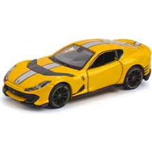 Maisto 1:64 Speed Icons - Ferrari 812 Competizione Metalik Sarı